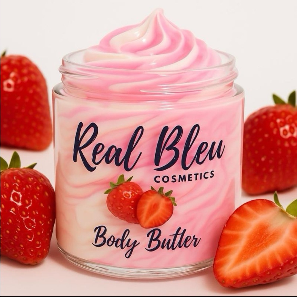 Strawberry Shortcake Whipped Body Butter for dry thirsty skin